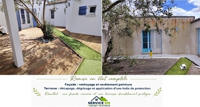 Rénovation façade et remise en état