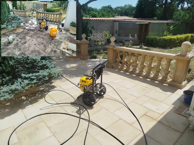 Nettoyage de terrasse